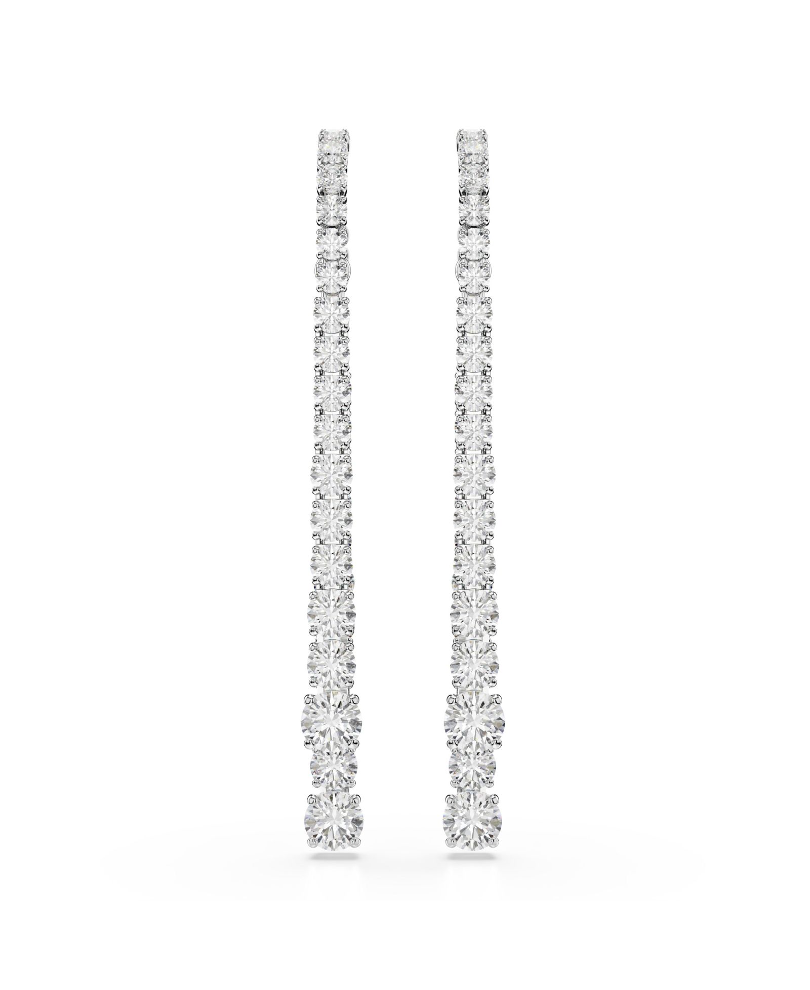 Серьги Swarovski Matrix Rhodium Plated Drop