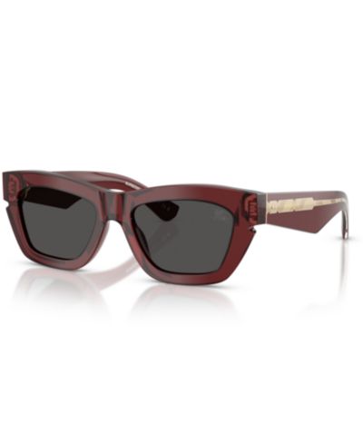 Burberry Женские большие солнцезащитные очки, BE4454