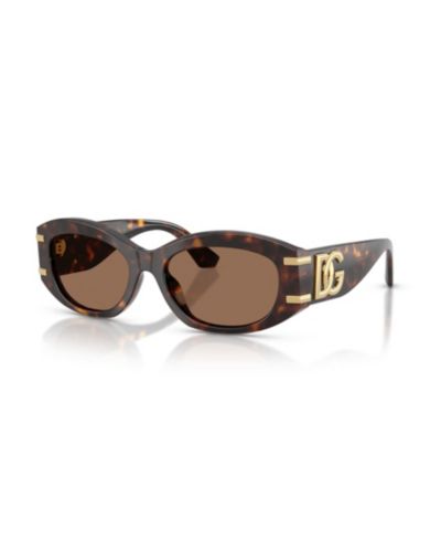 Dolce&Gabbana Женские овальные солнцезащитные очки, DG4502