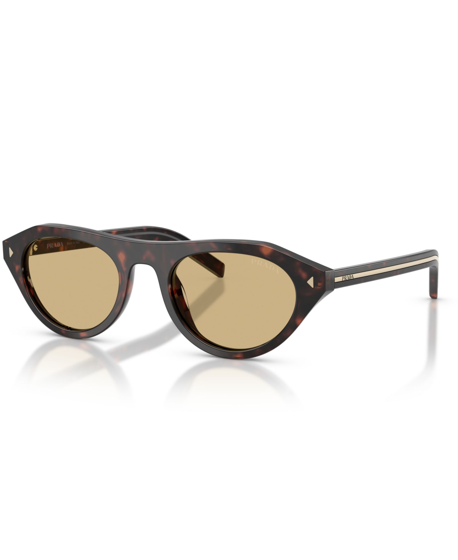 Prada Женские геометрические солнцезащитные очки, PRB15S