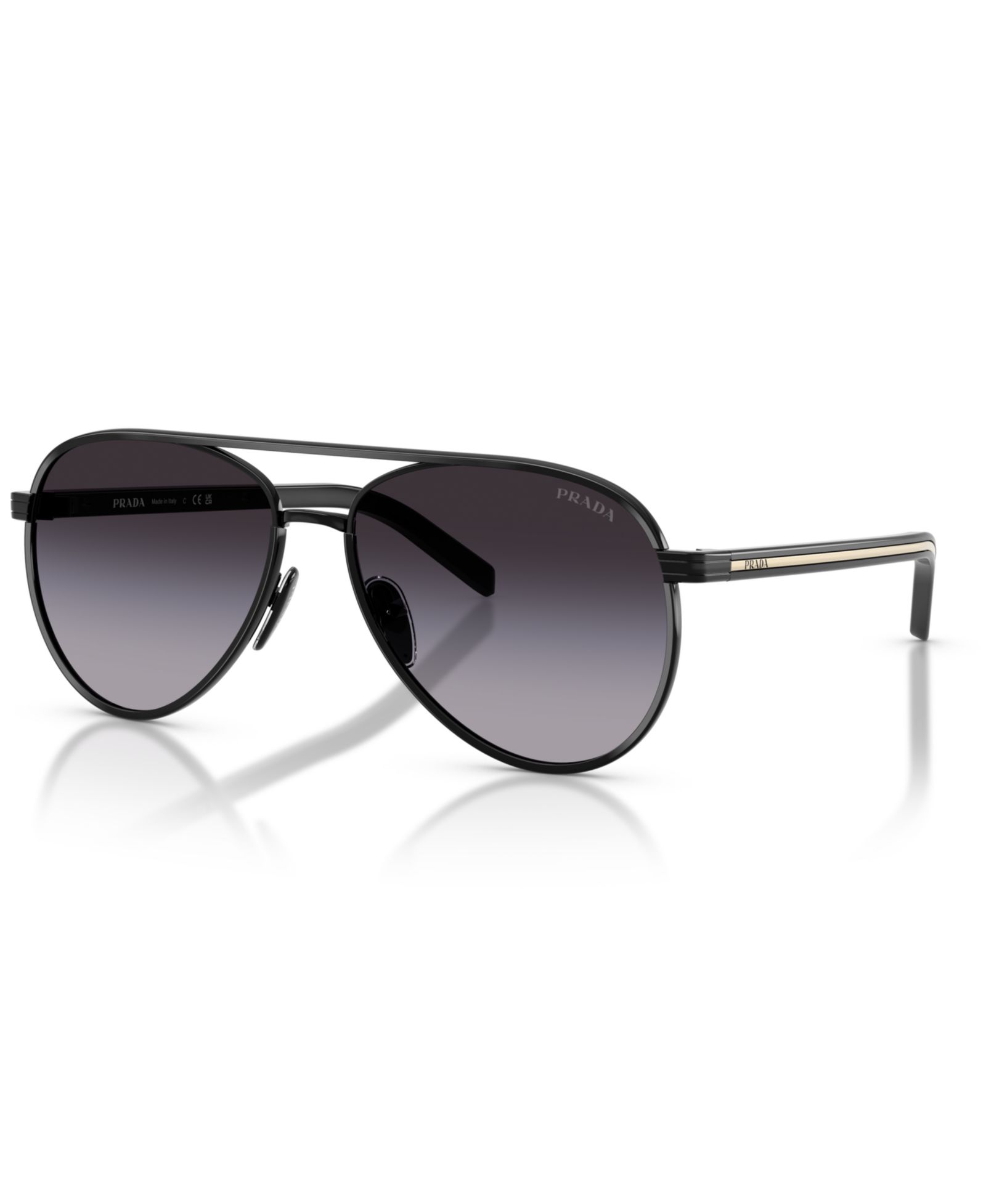 Женские солнцезащитные очки Prada Pilot Aviator PRB57S