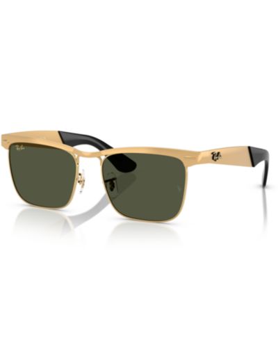 Ray-Ban Unisex солнцезащитные очки Wayfarer Deluxe, RB3875