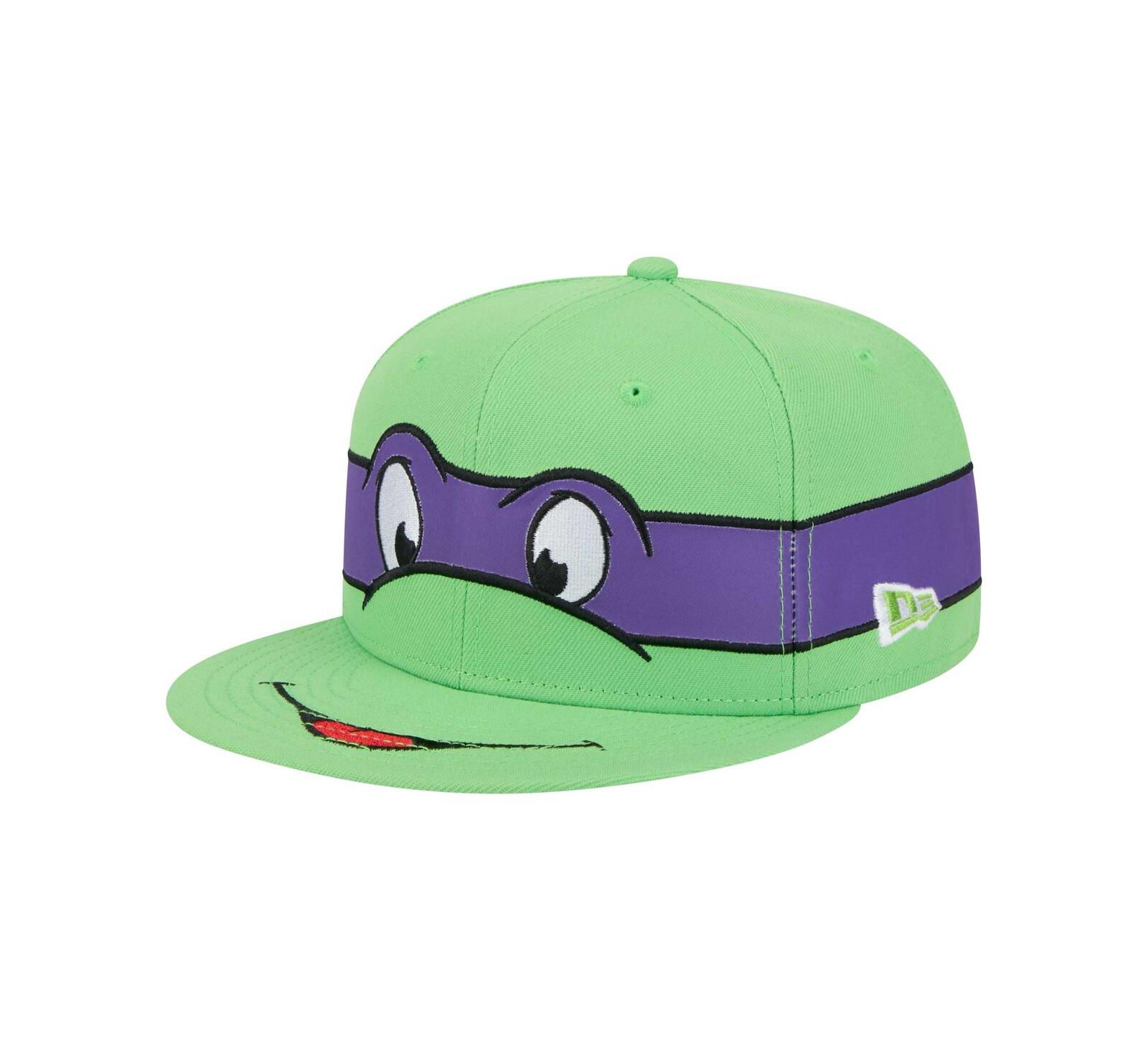 New Era Мужская кепка Teenage Mutant Ninja Turtles Donatello 9Fifty Snapback, зеленая
