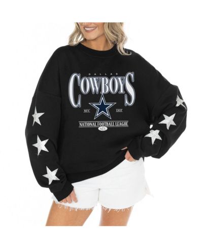 Gameday Couture Женский пуловер Tri-Blend с пайетками Dallas Cowboys Black