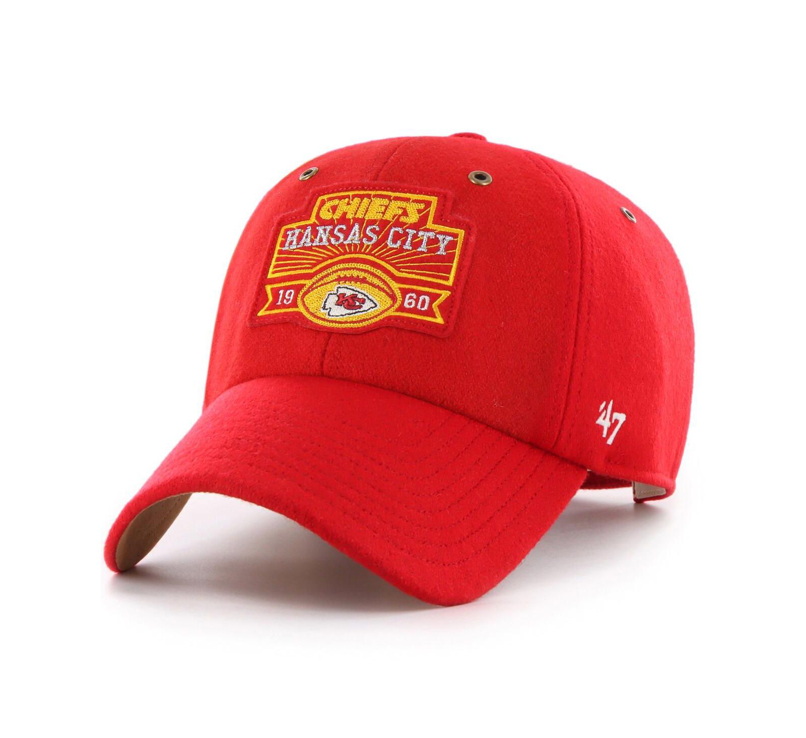 Stoney Clover Lane мужская и женская регулируемая кепка Kansas City Chiefs