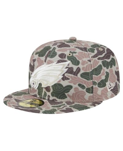 Мужская кепка New Era Philadelphia Eagles Geo Camo 59FIFTY