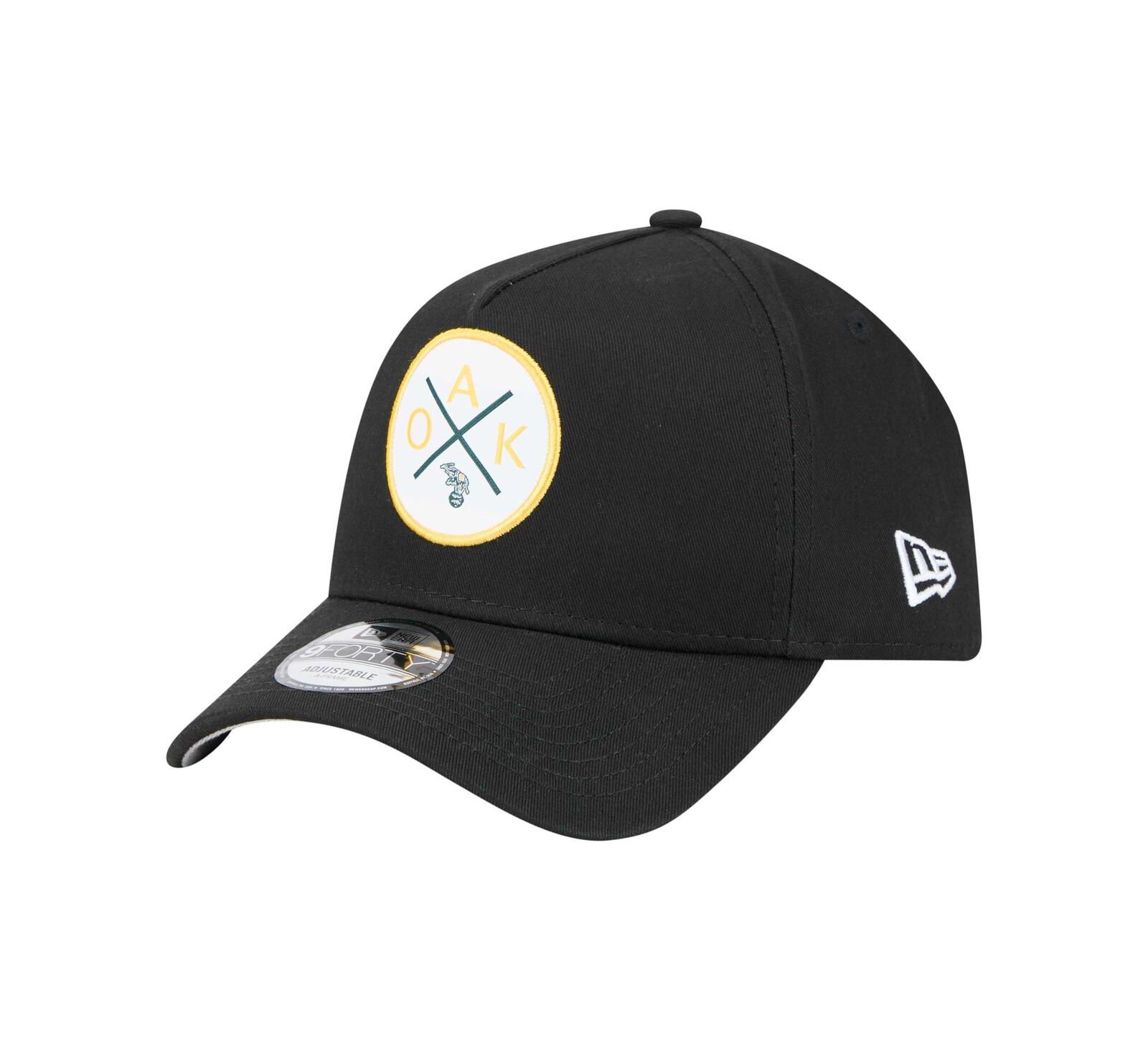 Мужская кепка New Era Oakland Athletics 9FORTY A-Frame Adjustable, черная