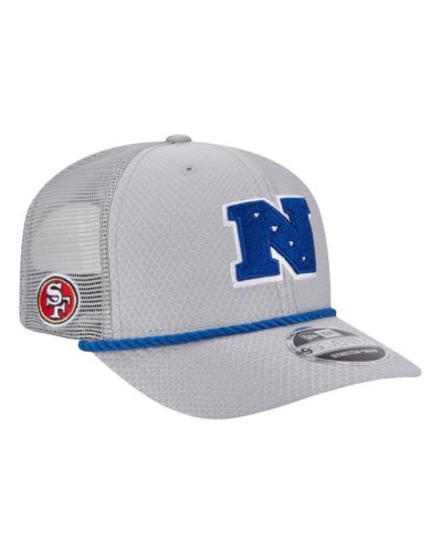 New Era Мужская кепка San Francisco 49ers 2025 Pro Bowl 9SEVENTY Stretch-Snap Gray