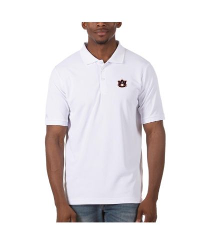 Мужское поло Antigua White Auburn Tigers Legacy Pique