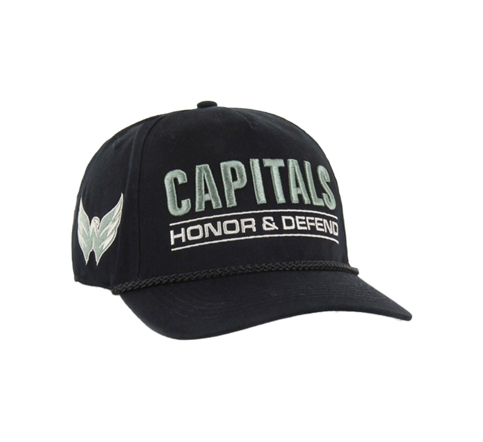 '47 Brand Men's Black Washington Capitals OHT Military Appreciation Homeland Honor and Defend Hitch Adjustable Hat