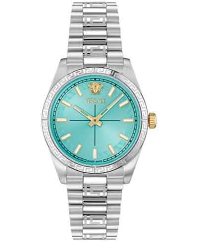 Versace Женские швейцарские часы Millennium Stainless Steel 32mm