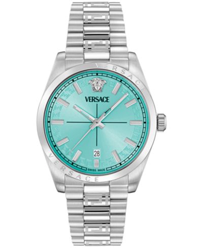 Мужские часы Versace Swiss Millenyium из нержавеющей стали, 40mm