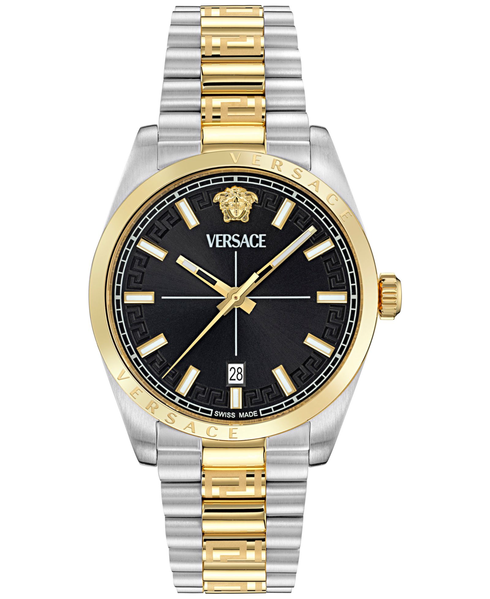 Versace Мужские часы Swiss Millenyium Two-Tone из нержавеющей стали, 40mm