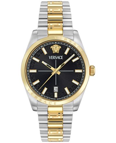Versace Мужские часы Swiss Millenyium Two-Tone из нержавеющей стали, 40mm