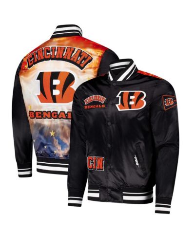 Мужская куртка Pro Standard Black Cincinnati Bengals с сатиновым покрытием