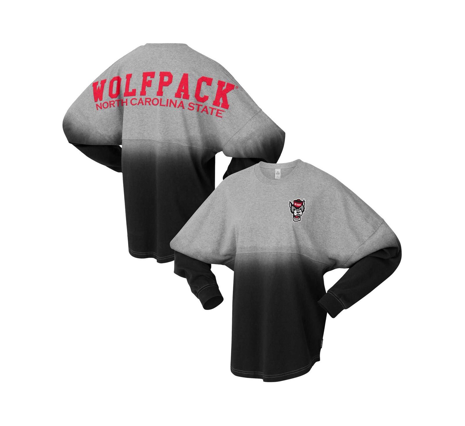 Мужская и женская футболка Spirit Jersey Red/Gray NC State Wolfpack