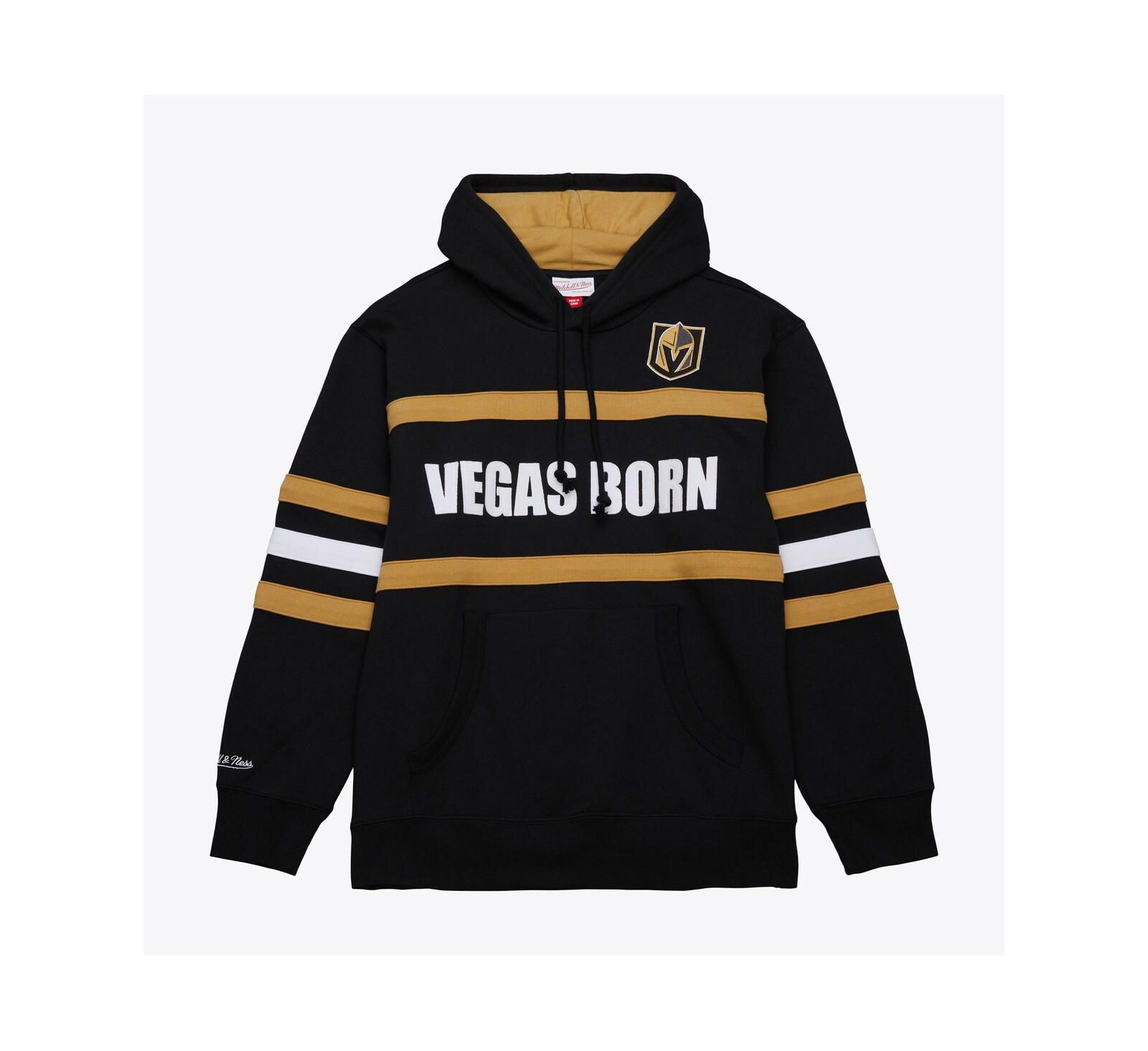 Мужское худи Mitchell & Ness Vegas Golden Knights Head Coach Slogan