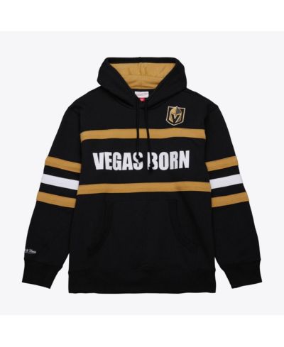 Мужское худи Mitchell & Ness Vegas Golden Knights Head Coach Slogan