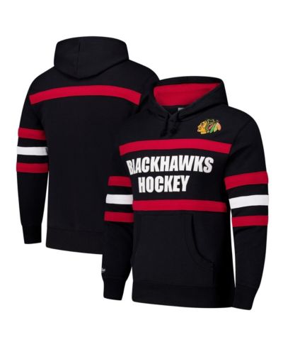 Mitchell & Ness Мужское худи Chicago Blackhawks Head Coach Slogan, черный