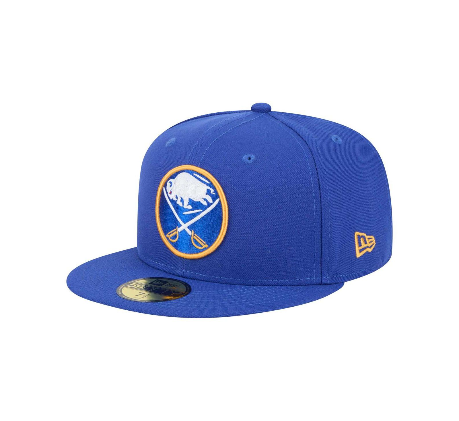 Мужская кепка New Era Royal Buffalo Sabres Core 59FIFTY Fitted