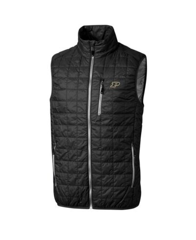 Мужской жилет Cutter & Buck Purdue Boilermakers Rainier Full-Zip