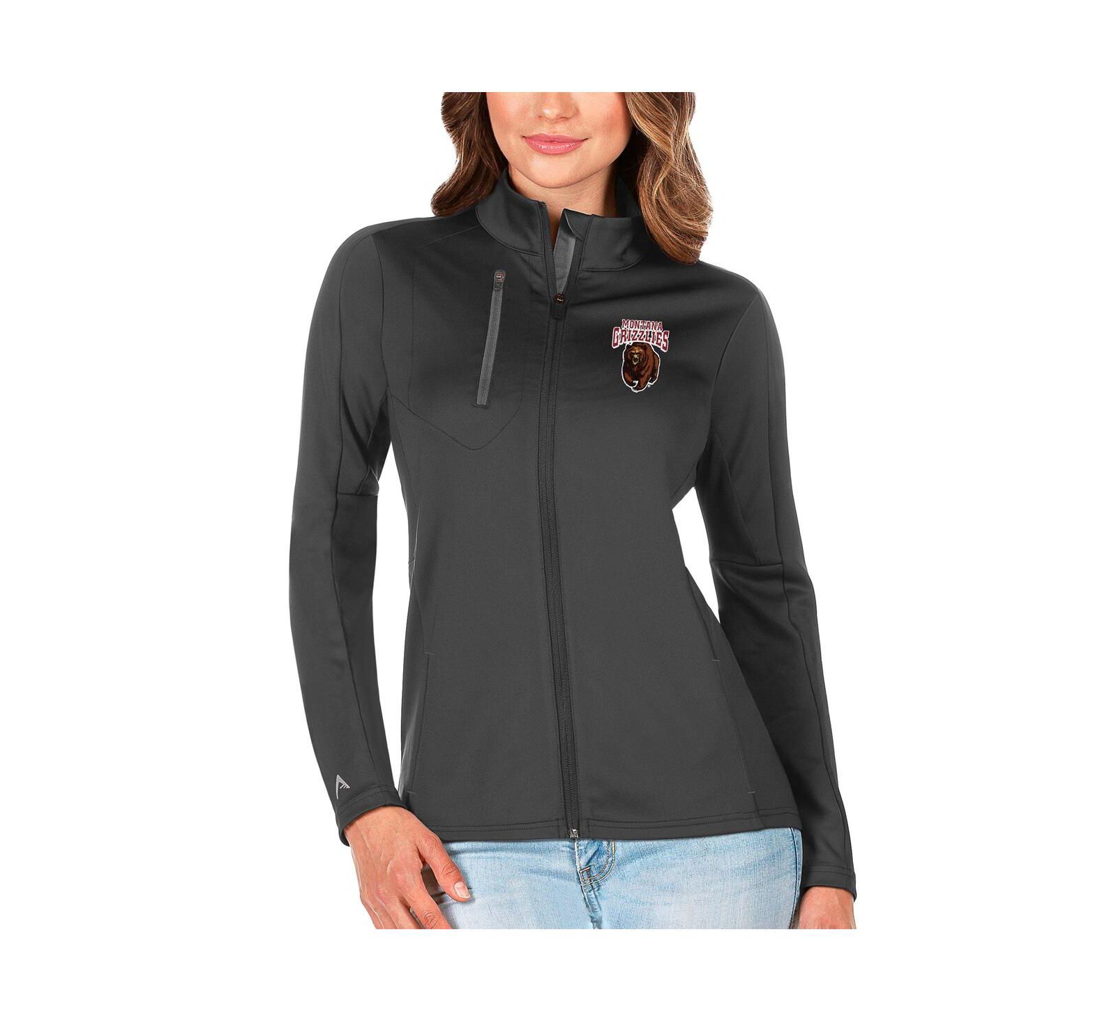 Женская куртка Antigua Montana Grizzlies Generation Full-Zip, Graphite/Silver