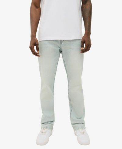 True Religion Men's Ricky Flap Back Pockets Straight Jeans