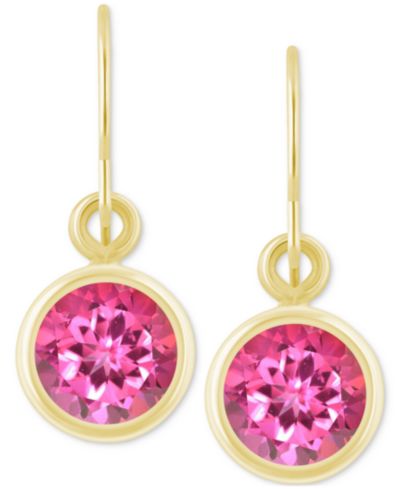 Pink Topaz / Gold