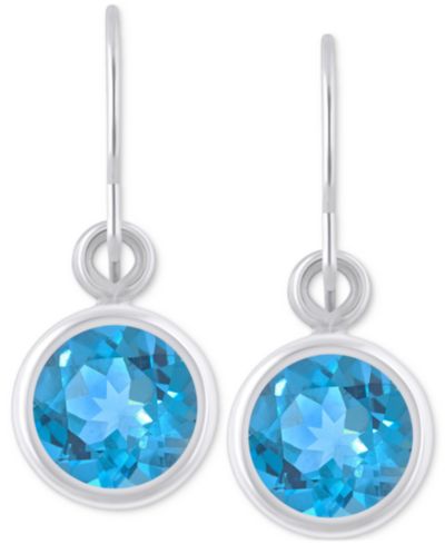 Blue Topaz / White Gold