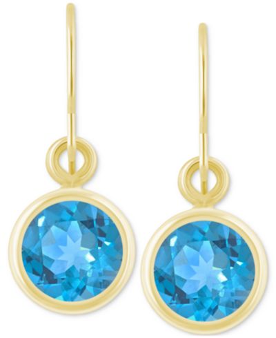 Blue Topaz / Gold
