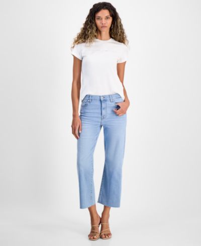 7 For All Mankind Женские укороченные джинсы Alexa