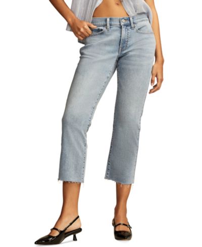 Женские джинсы Lucky Brand Mid-Rise Sweet Cut-Hem Capri