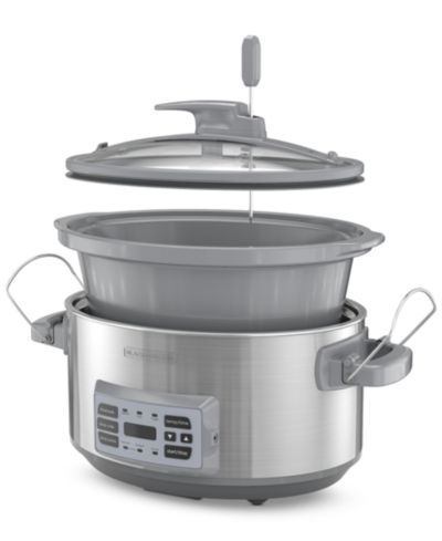 Black & Decker 7-Quart Digital Temperature Probe Slow Cooker