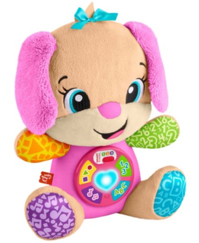 Мягкая музыкальная развивающая игрушка-кукла Fisher Price Laugh and Learn Smart Stages Sis