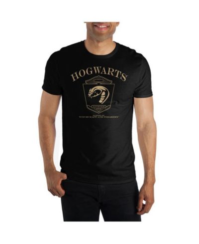 Футболка Harry Potter Hogwarts Slytherin Black Short Sleeve Graphic Tee-4XL