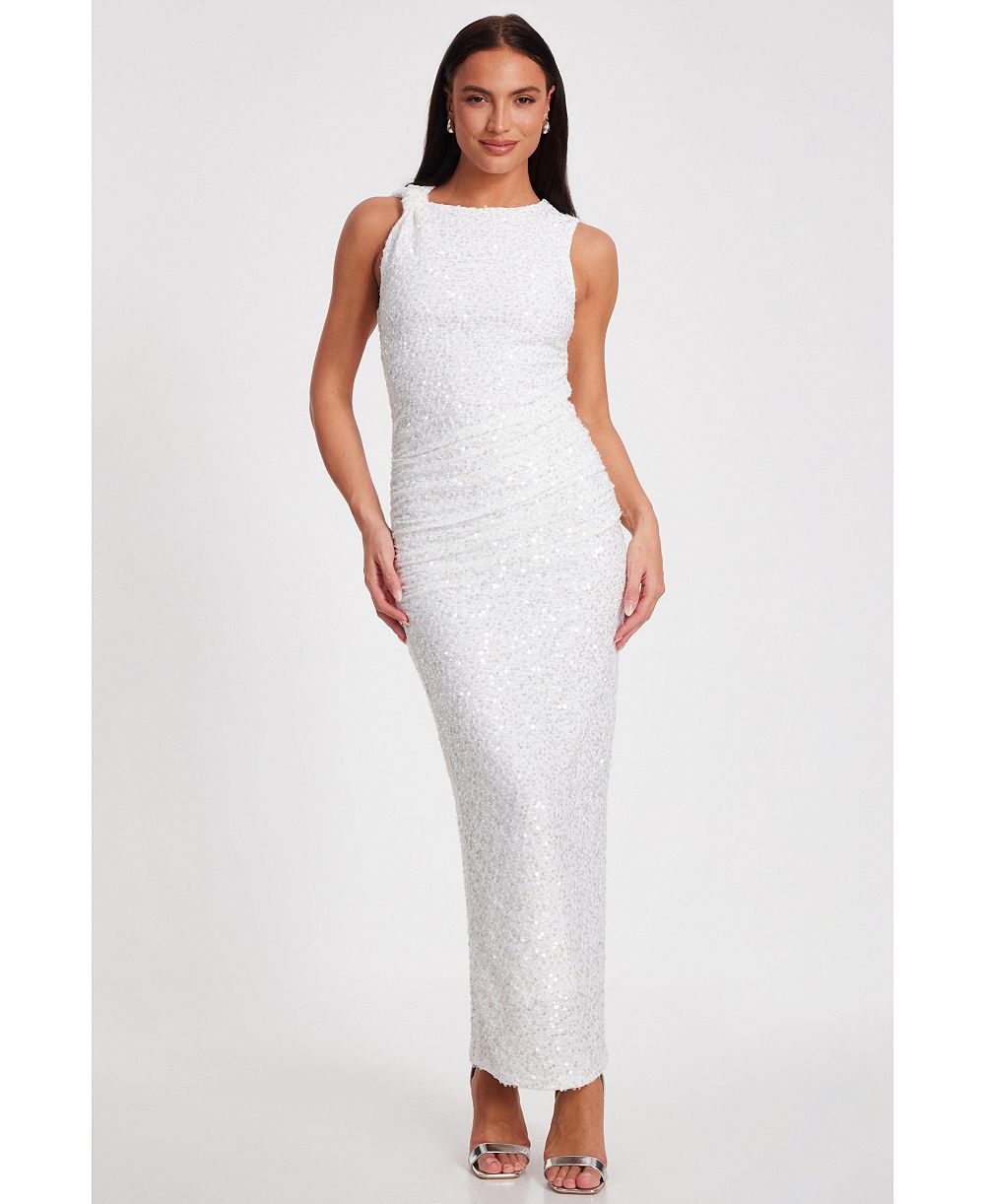 Женское платье QUIZ Sequin Midaxi