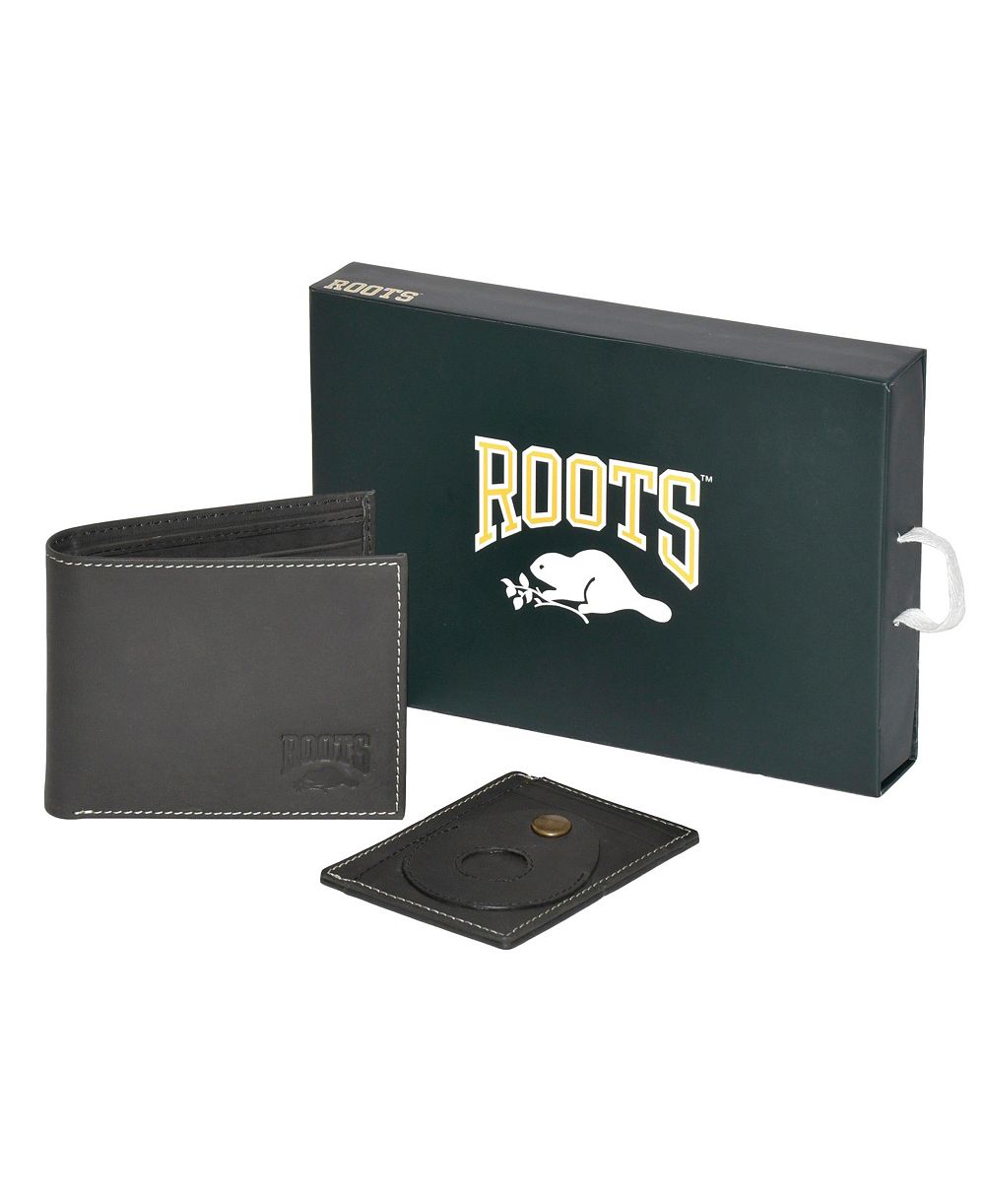 Мужской кошелек Roots Slimfold