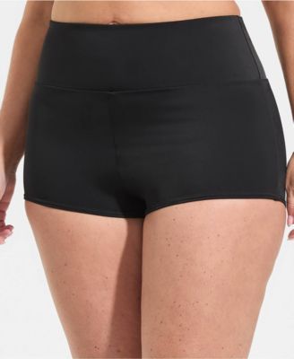 Lands' End Женские плавательные шорты с высокой талией