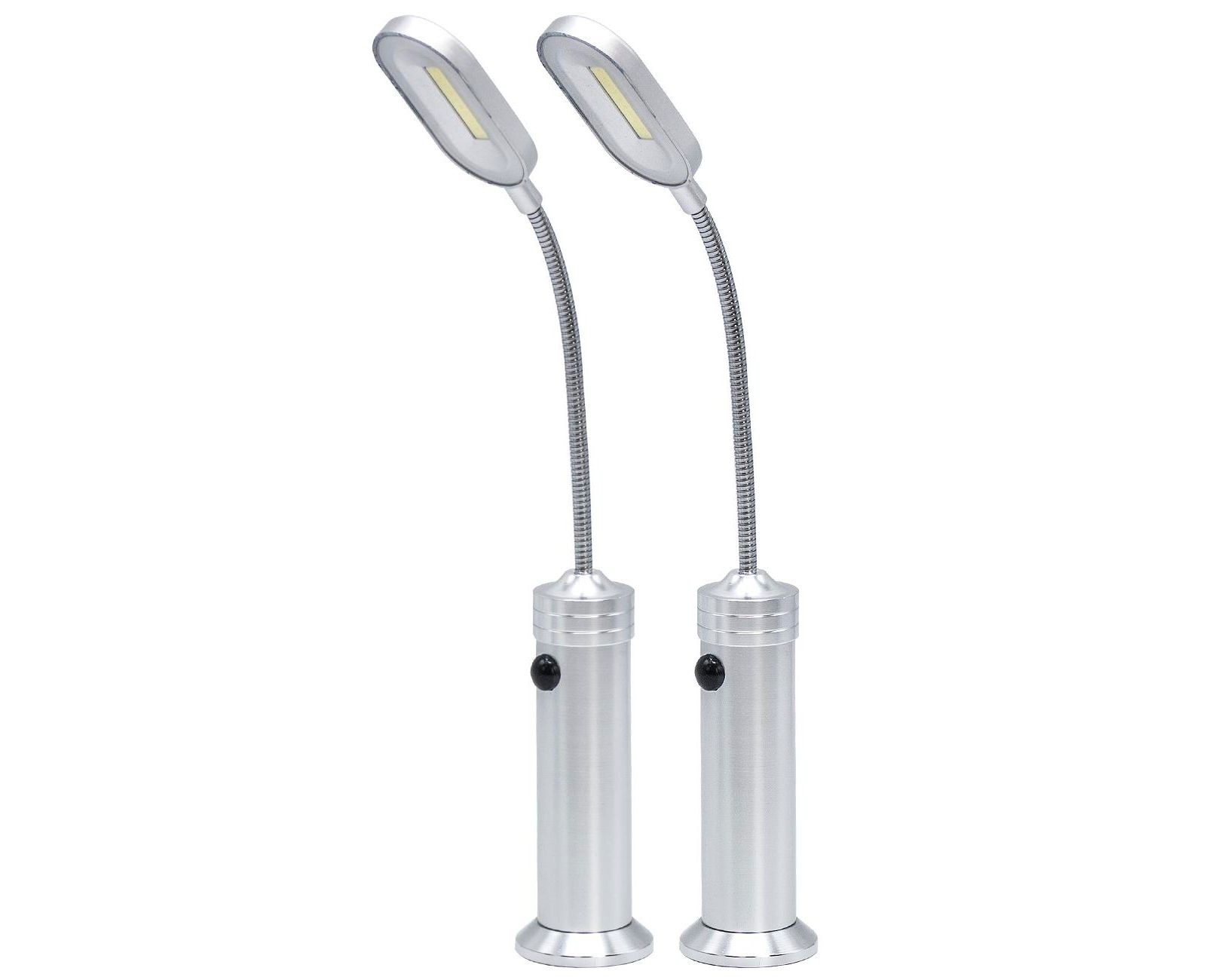 Sorbus LED Magnetic Base light with Gooseneck & Weather Resistant 2 Pack