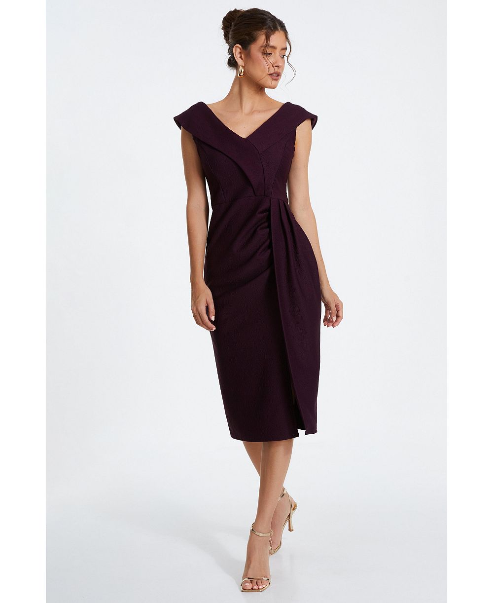 Женское платье QUIZ Jacquard Midi