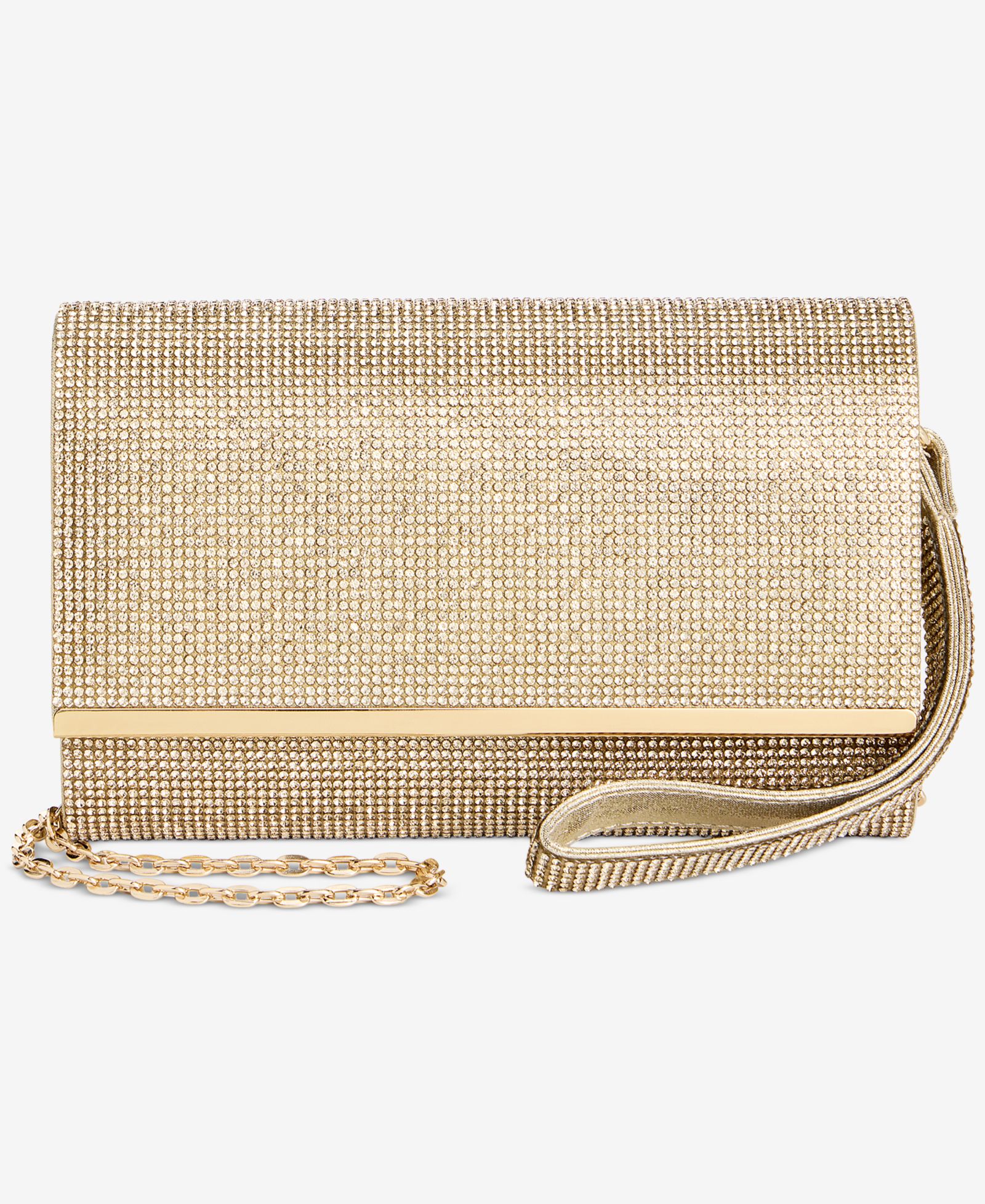 I.N.C. International Concepts Caitlin Satin and Crystal Clutch, Exclusively at Macy's