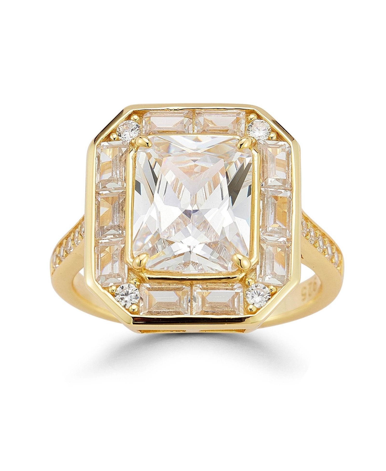 Rachel Zoe Sterling Cocktail Engagement Ring