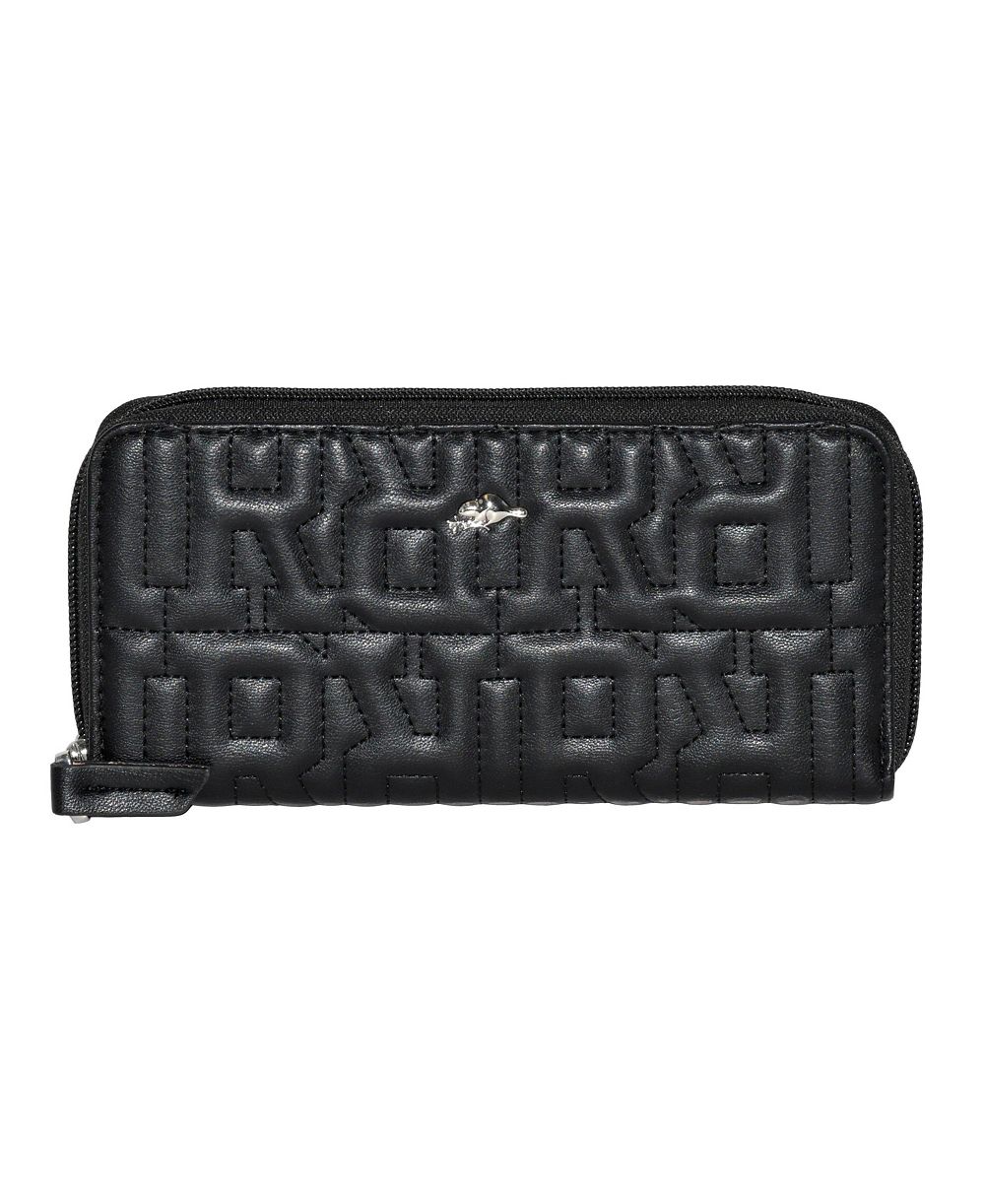 Roots круглый кошелек Slim Zipper