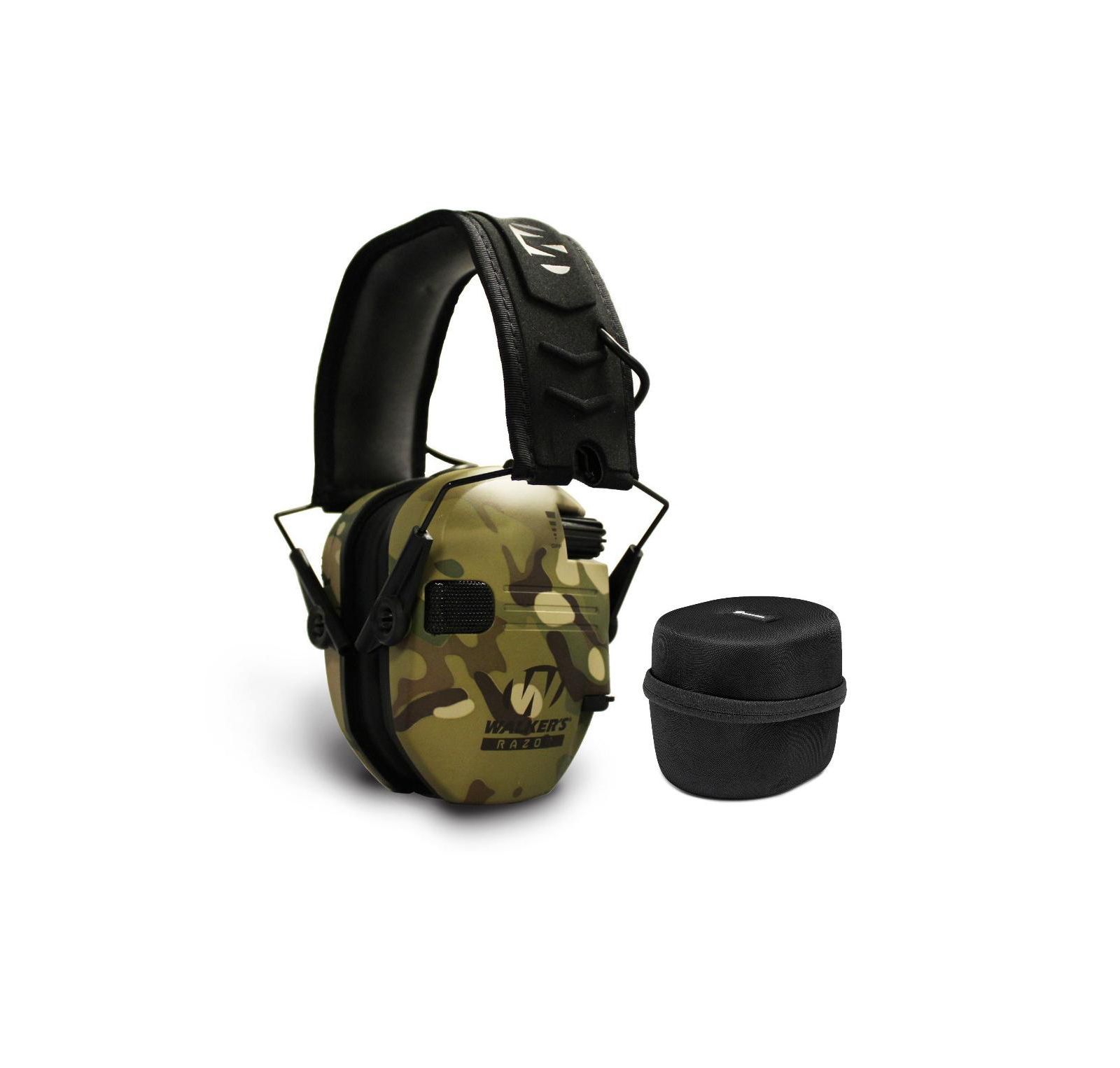 Walkers защитные наушники Razor Muffs (Multicam Tan Camo) с защитным кейсом