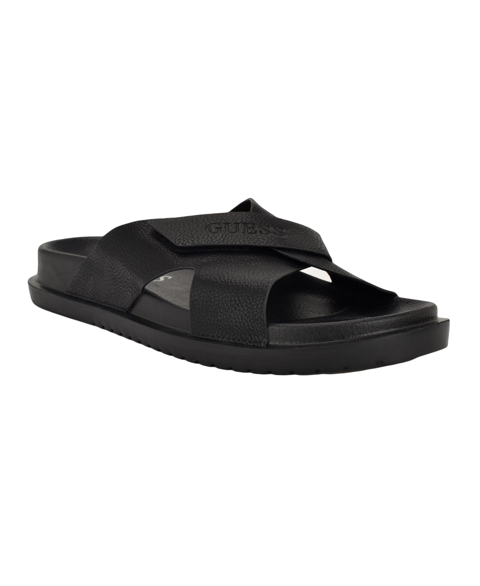 GUESS Мужской Vaton Strap Detail Slip On Sandals