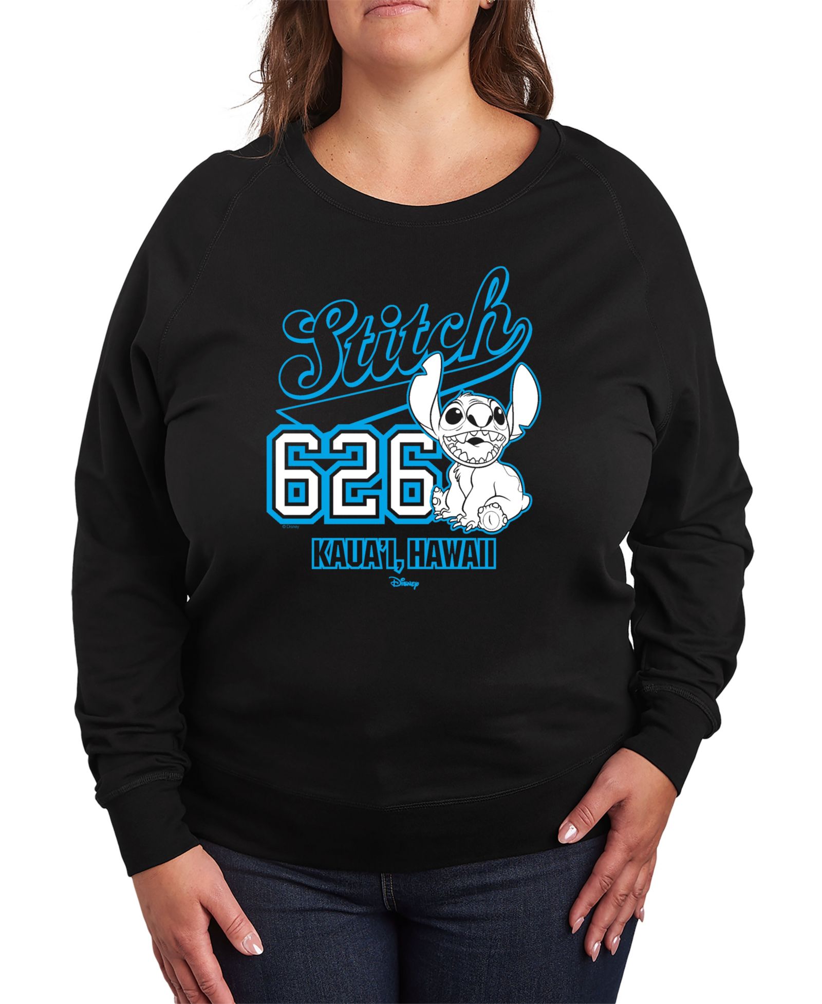 Футболка Hybrid Apparel Plus Size Lilo and Stitch 626 Pullover