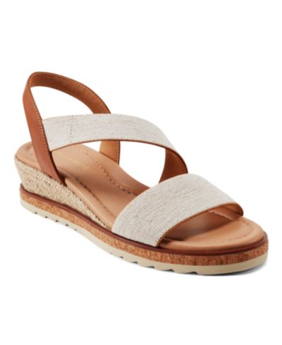 Easy Spirit Женский Sabina Strappy Low Wedge Sandals