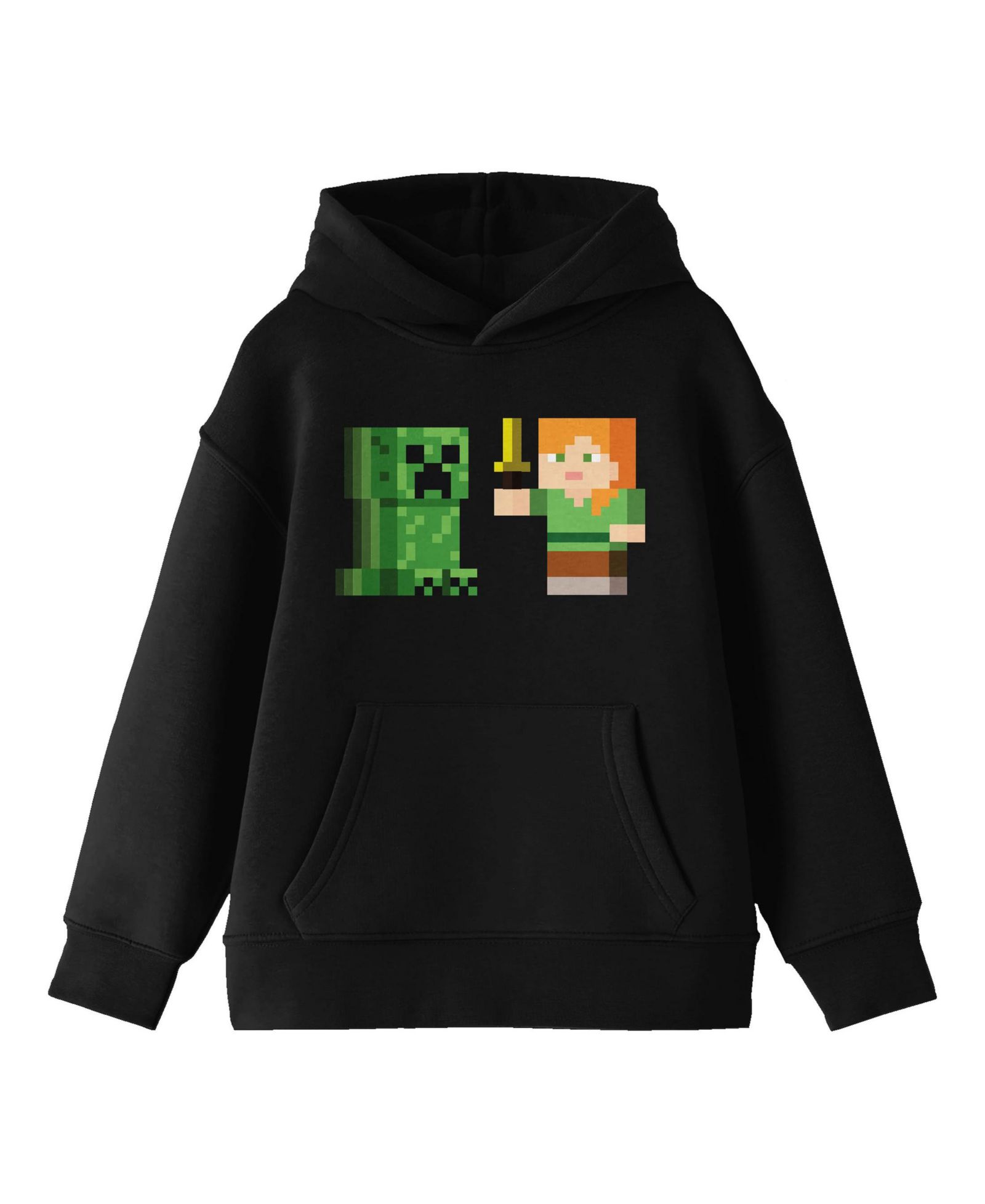 Худи Minecraft Alex Versus Creeper, Medium