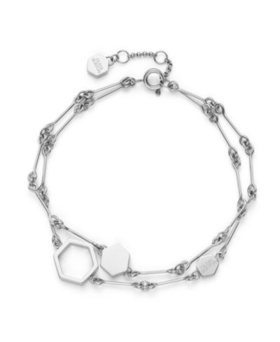 Браслет Olivia Burton Honeycomb Classic Silver Tone