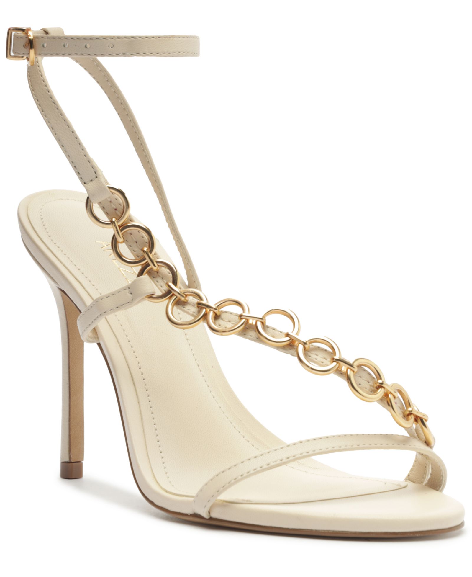 Arezzo Women's Mackenzie High Stiletto Buckle Sandals